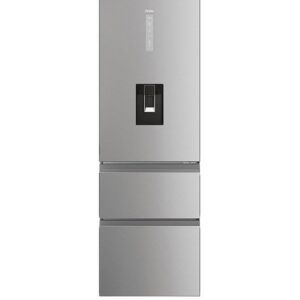Haier HTW5618EWMG 60/40 Total No Frost Fridge Freezer, E-Rated with Wifi, Water Dispenser - Silver